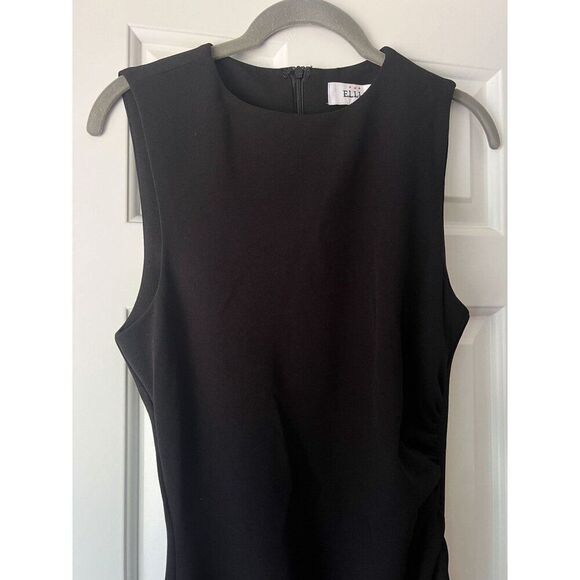 NEW Elliatt Sleeveless Lace Stretch Crepe Diamante Fringe Mini Dress Size Small - Picture 5 of 9